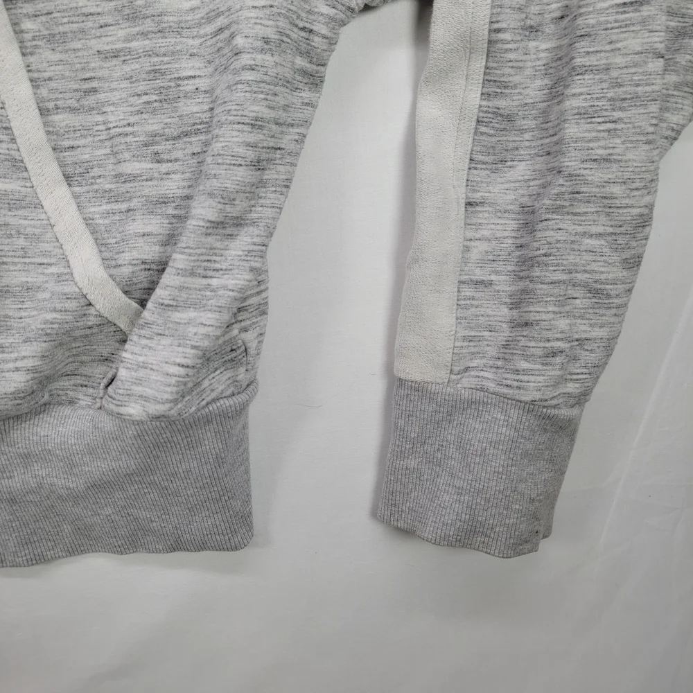 FP Movement by Free People Gray and White Hoodie Sweater Medium - Picture 4 of 7